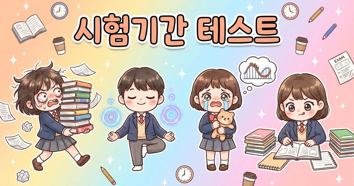 시험기간 나는 어떤 멘탈일까? 대표 이미지
