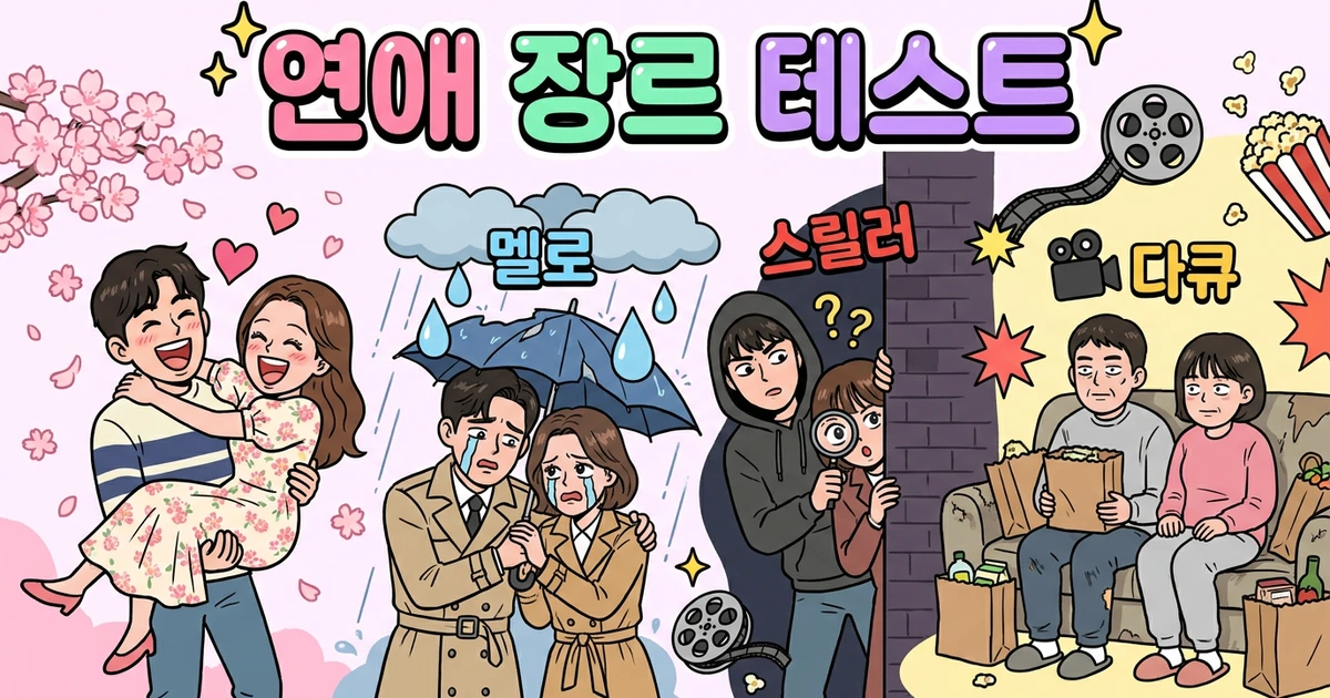내 연애는 어떤 장르일까? 대표 이미지
