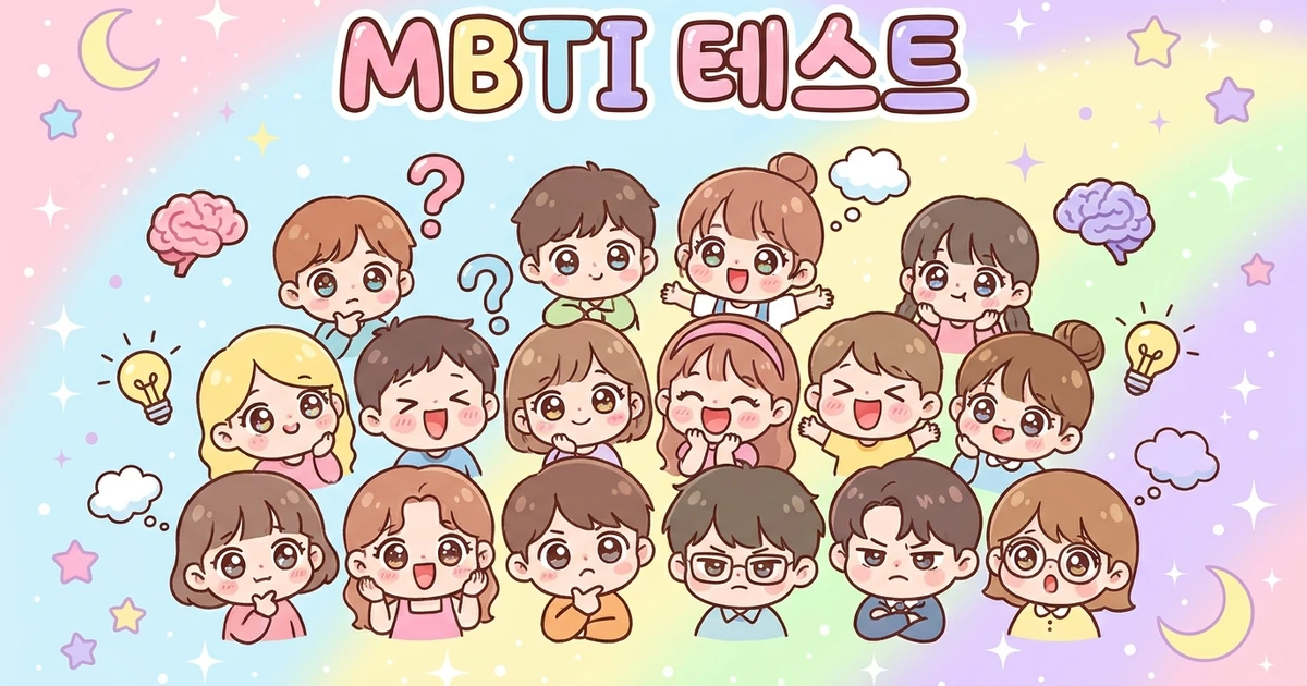 정밀 MBTI 검사 대표 이미지