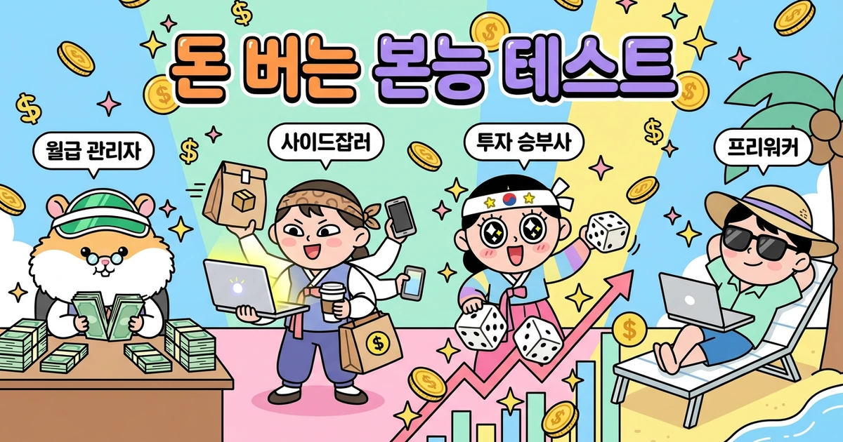 내 안의 돈 버는 본능 테스트 대표 이미지